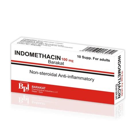 INDOMETHACIN | BPI - Barakat Pharma