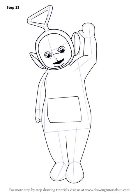 Learn How to Draw Tinky Winky from Teletubbies (Teletubbies) Step by ...