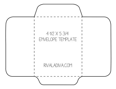 Pix For > Envelope Template For 8.5 X 11 Paper | Envelope template ...