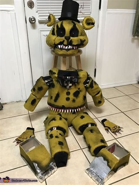 Nightmare Golden Freddy Animatronic Costume - Halloween Costume Contest ...