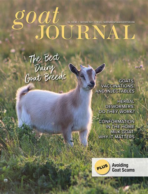 GOAT JOURNAL MAGAZINE, MAY/JUNE 2022 – Countryside