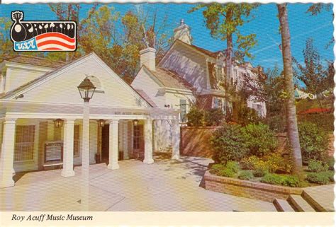 Roy Acuff Museum Opryland Postcard N0013