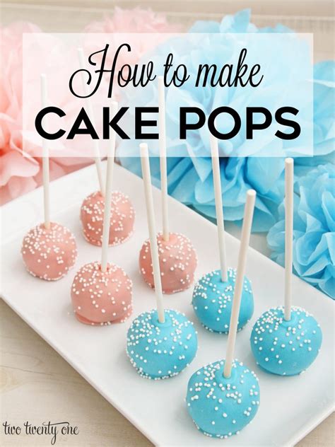 How to Make Cake Pops - Cake Pop Recipe