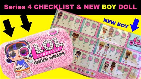 LOL Surprise series 4 UNDER WRAPS full checklist BIG SISTERS lol ...