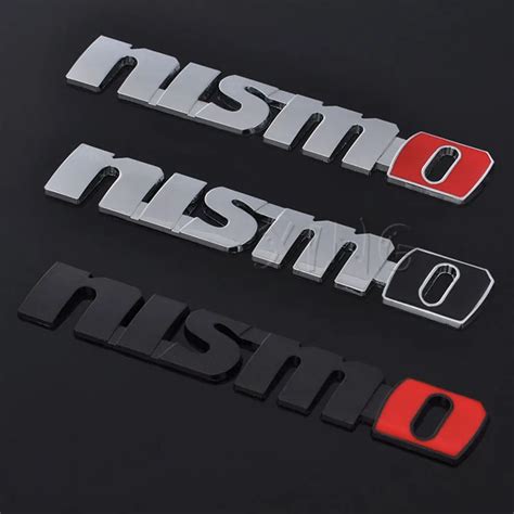 Fashion Car Sticker Auto Badge Emblem Decal For Nissan Nismo Logo Tiida ...