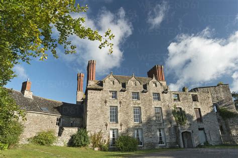 UK, Wales, Hay-on-Wye, Hay Castle – Stockphoto