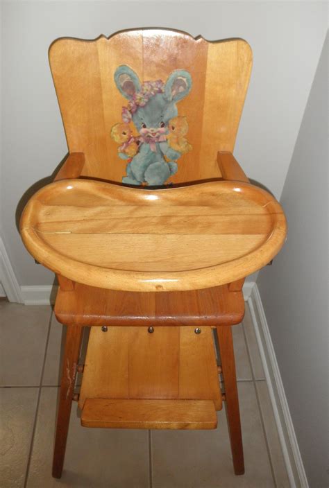 Antique High Chair (1948) | From Days Gone By | Pinterest | Antique ...