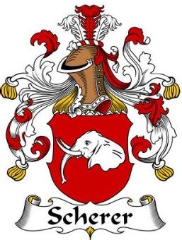 Scherer Family Crest – Heraldic Jewelry