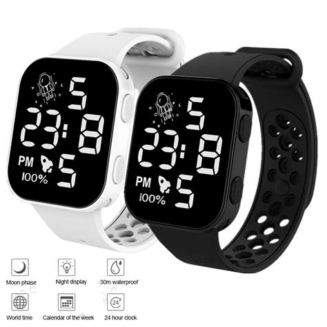 2022 Men's Sport Watch Waterproof Digital Led Watch For Men Women Lover ...