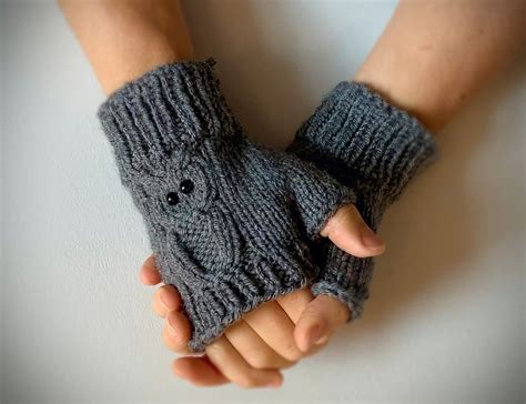 Free Knitting Patterns For Fingerless Gloves And Mittens Lallybroch ...