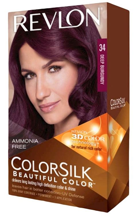 Revlon Hair Color 34 Deep Burgundy | My Market BD