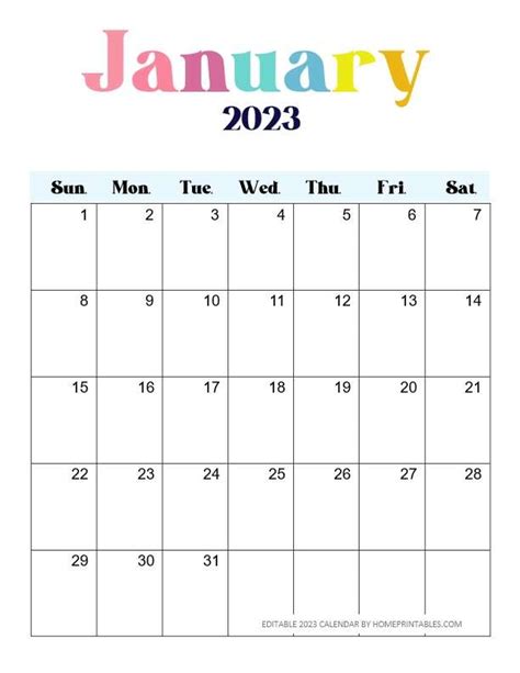 Calendar 2023 Template Free Word – Get Calendar 2023 Update