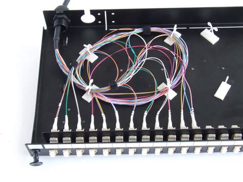 LC Duplex Multimode 1U 19" Fibre Patch Panel - 48 Fibre