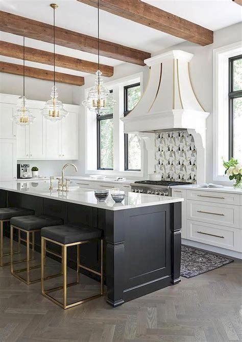 10+ Black And White Modern Farmhouse Kitchen