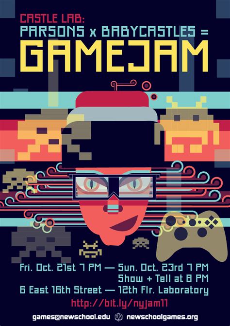 game-jam-poster | NYU | Game Center