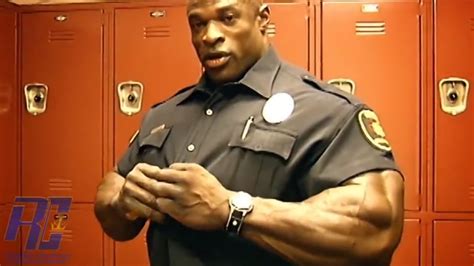 Ronnie Coleman Cop Uniform