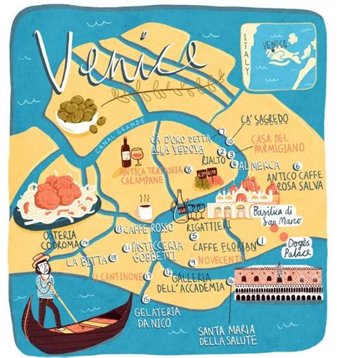 Pin by Beth’s Bargains on Italy | Venice map, Venice travel ...