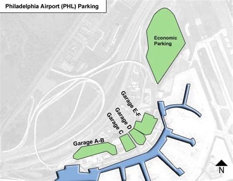 Philadelphia Airport Parking | PHL Airport Long Term Parking Rates & Map