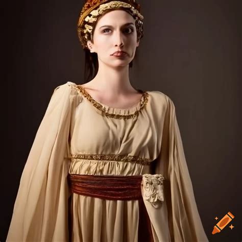 Ancient greek women's clothing on Craiyon