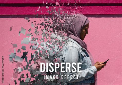 Disperse Image Effect Stock Template | Adobe Stock