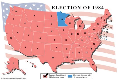 United States presidential election of 1984 | Reagan vs. Mondale, Cold ...