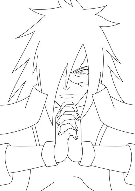 ️Madara Coloring Pages Free Download| Goodimg.co