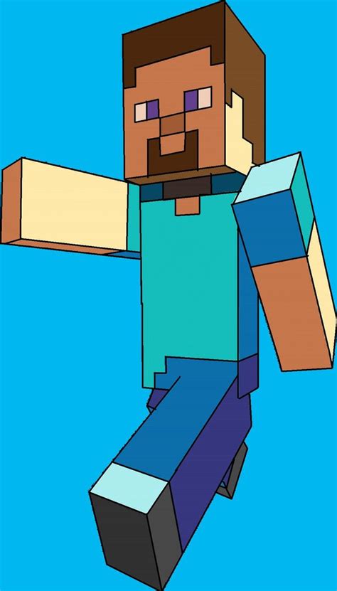 Minecraft Drawing Steve at GetDrawings | Free download