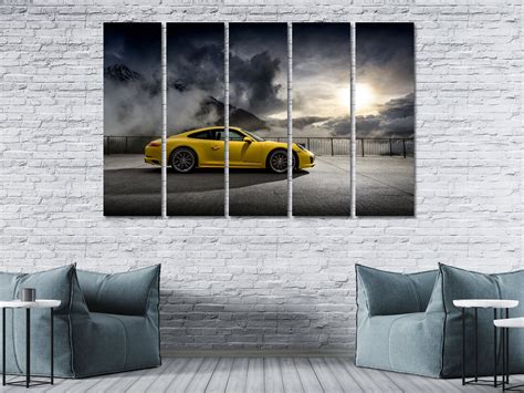 Porsche Wall Art Canvas Porsche Carrera Print Porsche Photo - Etsy