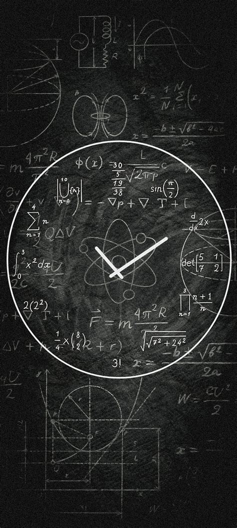 Time with maths, awesome, fullscreen, perfect, watch, night, black ...