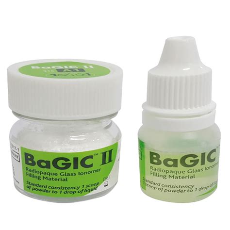 BaGIC II Glass Ionomer Filling Material • Medisilk