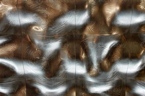 liquid metal background texture ceiling silver roof 12204298 Stock ...