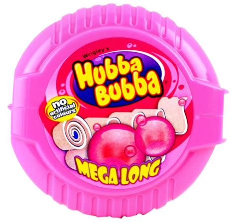 Kosher Wrigley Hubba Bubba Fruit Flavored Bubble Gum Tape Dispensers ...