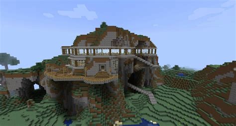 Minecraft Mountain Base Ideas