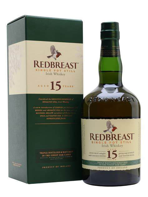 Redbreast Irish Whiskey Single Pot Still 15Yo 46% Vol 70Cl – Scotch ...