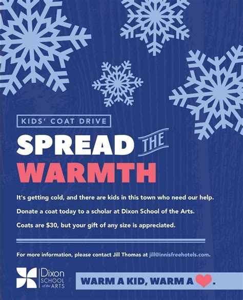 Coat Drive Flyer Template Free