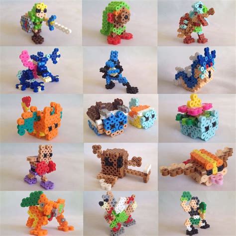 3D Perler Bead Art | 3d perler bead, Perler beads designs, Perler bead ...