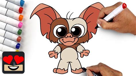 How To Draw Gremlins | Draw & Color Tutorial - YouTube