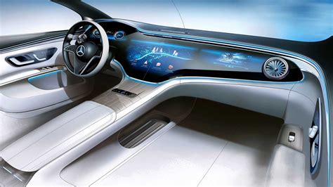 The Luxurious Interior of the Mercedes-Benz All-Electric EQS Revealed ...