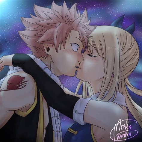 NaLu Kiss by TheMiiKaKamiya on DeviantArt | Fairy tail, Fairy tale ...