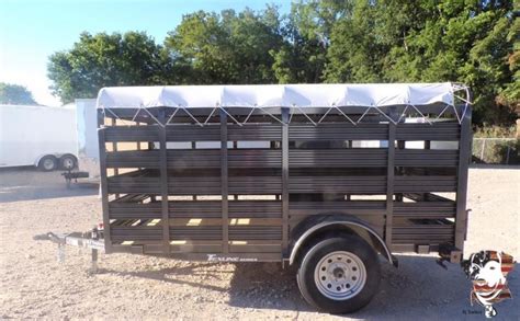 2023 TexLine 5x10 Mini Stock / Livestock Trailer | Stock Trailers For ...