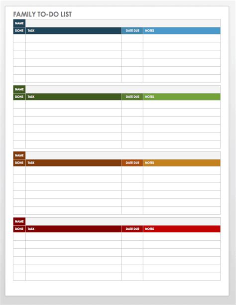 Daily Task Tracker Excel Template Free Download