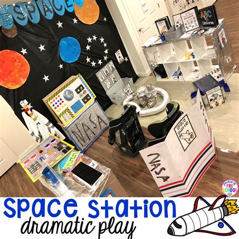 Space Station Dramatic Play - Pocket of Preschool