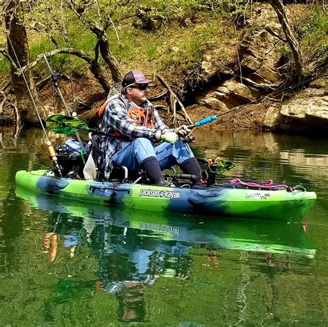 I love kayaking these Mountain rivers for hard fighting smallmouth! : r ...