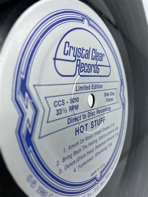 Hot Stuff hot Stuff Vinyl Record - Etsy