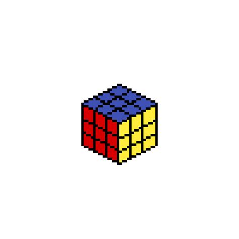 Pixilart - 3D Rubik s Cube by art-pixel