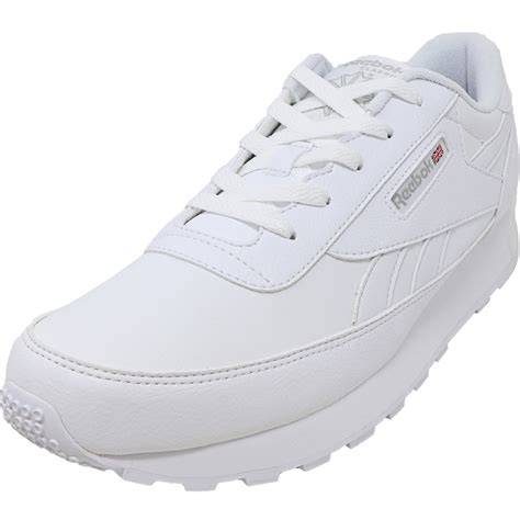 Reebok - Reebok Women's Classic Renaissance White / Steel Ankle-High ...