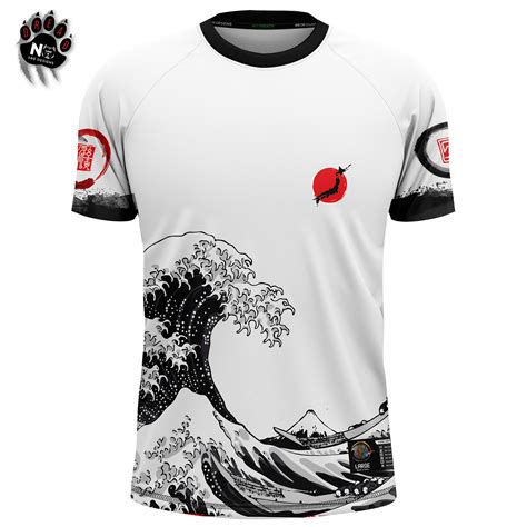 WAVE JAPANESE FULL SUBLIMATIOn T-SHIRT | Lazada PH