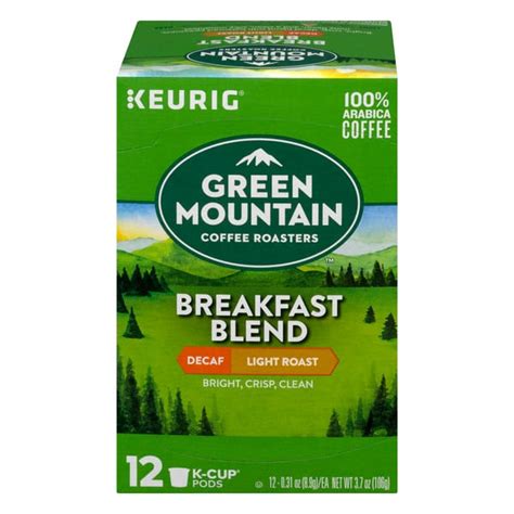 Save on Green Mountain Breakfast Blend Light Roast Coffee Decaffeinated ...