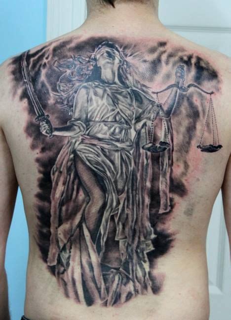 Justice Tattoo by Jean-Mi Tattoo, Lévis, Québec | Tattoos for guys ...