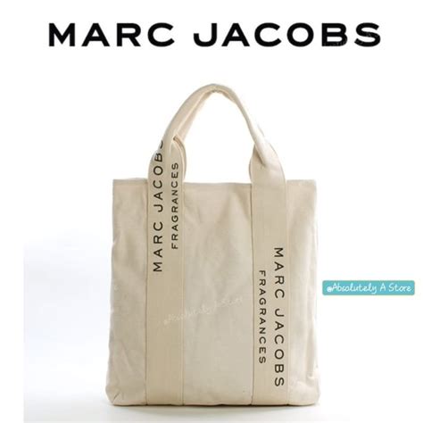 MARC JACOBS CANVAS TOTE BAG